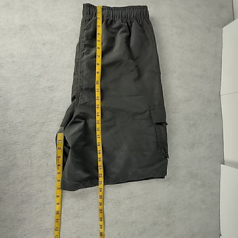 Tru Cal Gray Drawstring Mesh Lined 2 Side Pockets Swim Shorts Size 2XL (NWT) - Picture 7 of 11